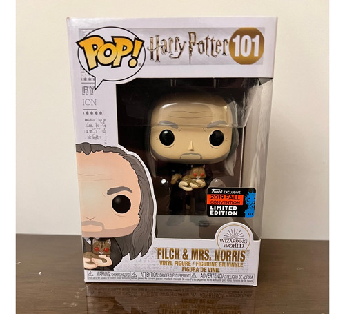 Funko Pop! Filch & Mrs. Norris 101 (limited Edition 2019) (Usado)