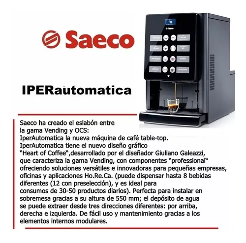 Cafetera Automatica Saeco
