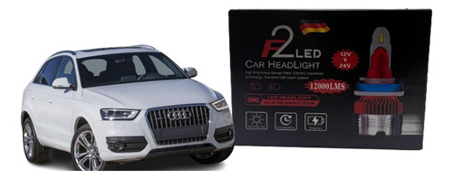 Luces Cree Led 24.000lm F2 Audi Q3 (instalación)