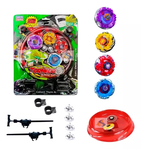 Beyblade Metal Com Lançador Original Hasbro