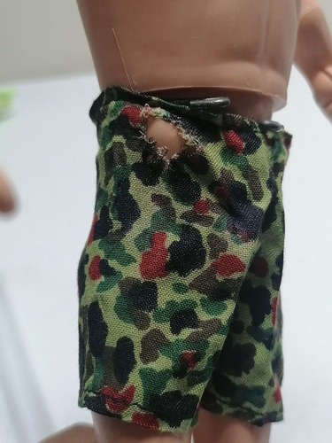 Gi Joe Rene Ropa Para Figura De 12'' Short Y Chaqueta Camufl (Usado)