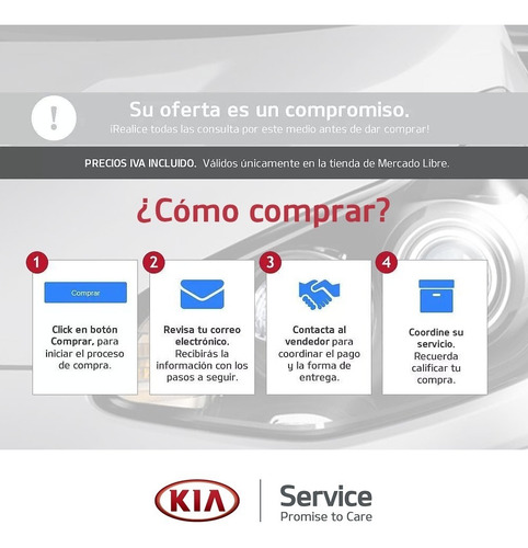 Imagen 4 de 5 de Servicio De Mantenimiento Oficial Kia Rio Sedan - 30,000 Km