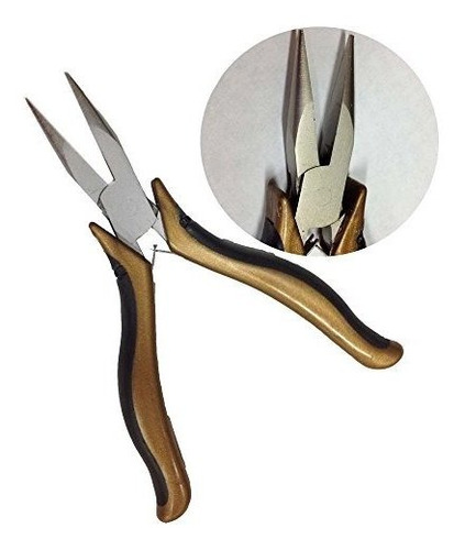 Hawk 5  Golden Handle Chain Nose Craft Plier - Tp1020