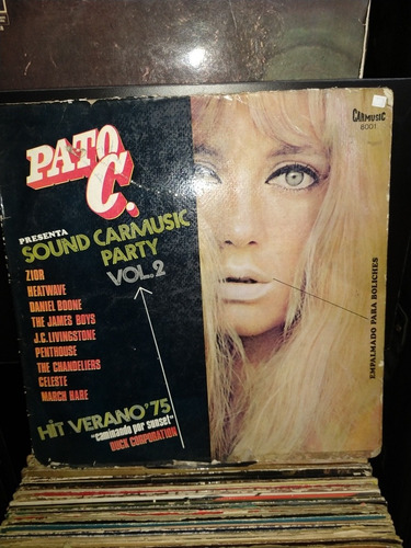 Disco De Vinilo, Pato C,sound Carmusic Party,vol.2 (Usado)