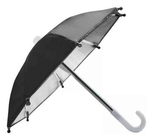 2 Cubiertas De Pequeñas Compatible Con Paraguas De Negro