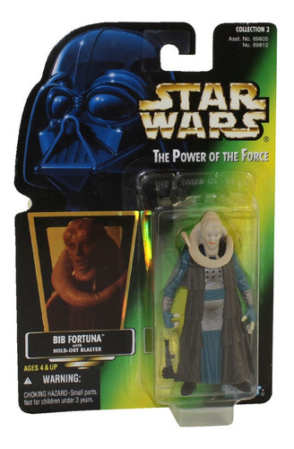 Figura De Bib Fortuna Sosteniendo El Blaster Star Wars