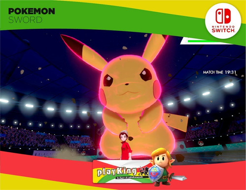 Imagen 4 de 10 de Pokemon Sword Espada Nintendo Switch Fisico - Playking