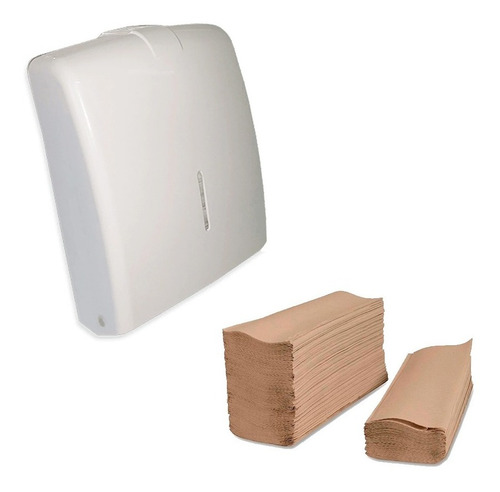 Imagen 4 de 7 de Toallas Intercaladas Beige 1era Calidad 20x24 2500u Real