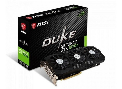 Placa Video Geforce Gtx 1070 Ti Duke 8g Caixa Parda (Usado)