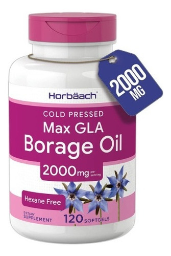 Aceite De Borraja 2000mg - 120u