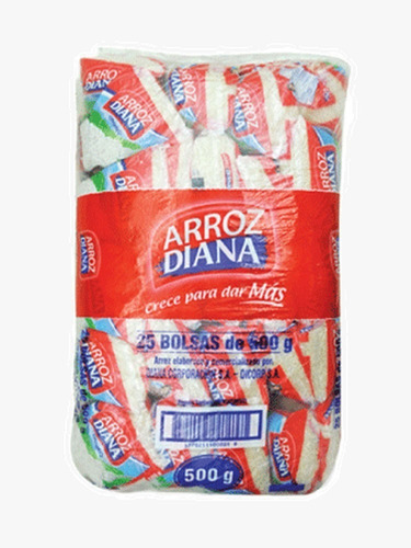 Arroz Diana Paquete Por 25 Libras - kg a $3575