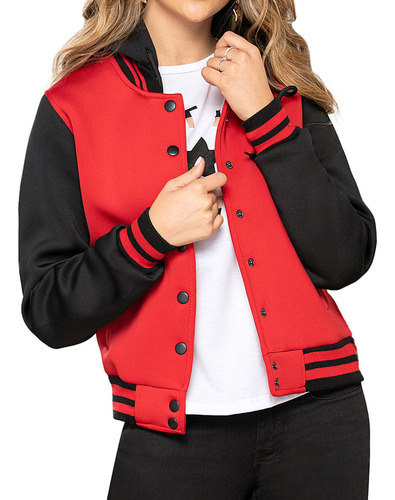 Chaqueta Nevet Rojo Para Mujer Croydon