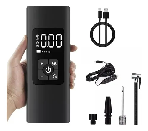 comprar Compresor De Aire Portatil Inalámbrico 150psi + Linterna Led