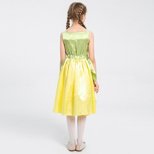 Disfraz De La Princesa Y El Sapo Para Niñas, Vestido De Tian