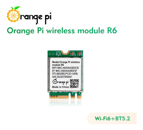 Orange Pi 5 Plus Wifi 6 Wifi Module Wireless Card 1201 Mbps