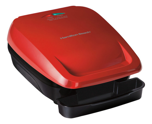 Grill Elétrico Vermelho Hamilton Beach 25355 (hbb02) Cor Vermelho/Preto 220V