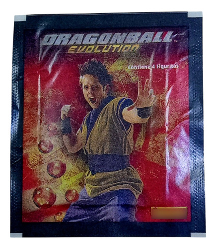 Sobre De Figuritas Dragón Ball Evolution Cerrado Panini 2008 Goku Sobre (Usado)