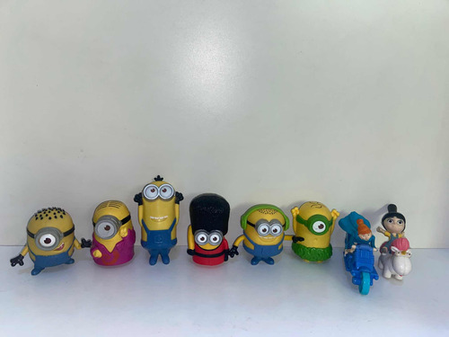 Coleção Bonecos Minions Mcdonalds