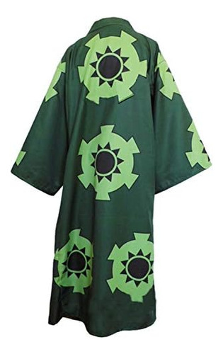 Verycos Adulto Roronoa Fantasia Cosplay Anime Manto Robe Wa