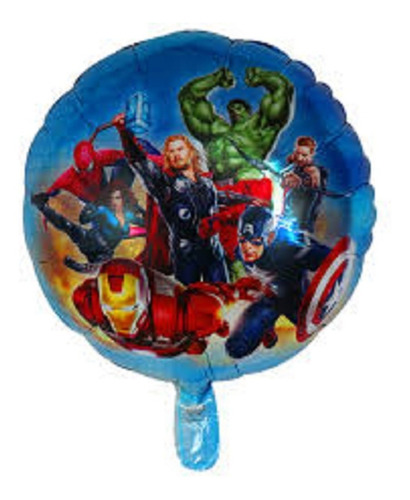 Globos Metalizado Iron Man X5