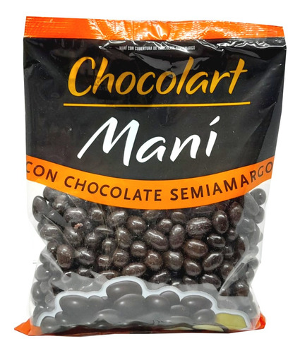 Chocolart Maní Con Chocolate Semiamargo 500g