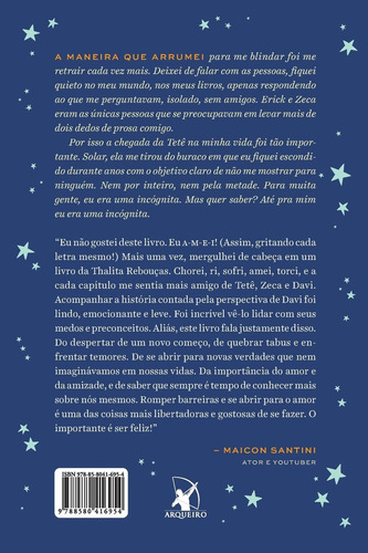 Livro Confissões De Um Garoto Tímido Nerd E Ligeiramente Apaixonado De Thalita Rebouças Vol 2 Ano 2017 Editora Arqueiro