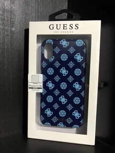 Forro/ Funda Guess PU Piel Mariposas Beige iPhone X – Forwardcolombia