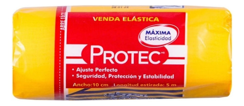 Venda Elástica Protec ( 10x5 Cm ) ( 12 Pz )