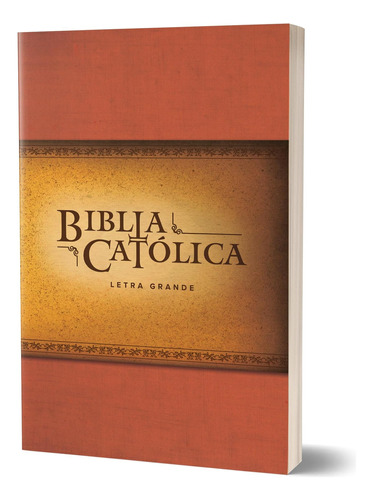 Libro: La Biblia Católica: Tapa Blanda, Tamaño Grande, Edici