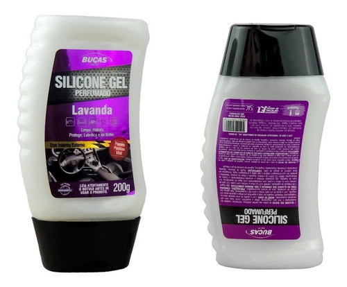 Imagem 3 de 7 de Silicone Gel Bucas 200g Limpa Painel E Borrachas Rodabrill