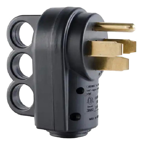 Enchufe Macho Rv De 50 Amperios Para Remolque Nema 14-50p,