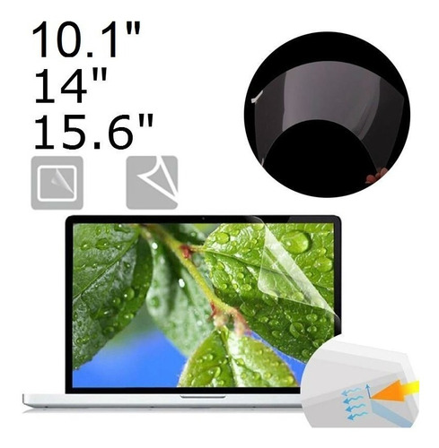 Imagen 1 de 4 de Mica Protectora De Pantalla Para Laptop 10.1 14 Y 15.6 PuLG