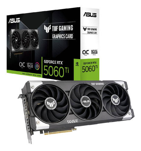 Tarjeta De Video Asus Tuf Rtx 5060 Ti Oc 16gb Gddr7