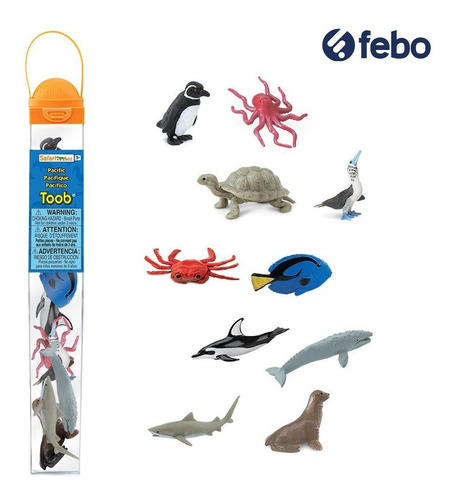 El Pacífico Toob Safari Pedia Animales Febo