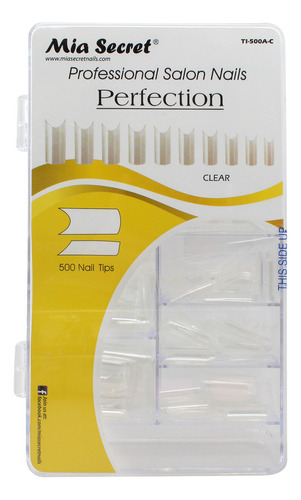 Tips Perfection Clear 500 Blister Case