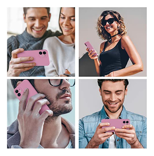 Funda Para iPhone 11 Lilac Morado 6.1 PuLG Silicon