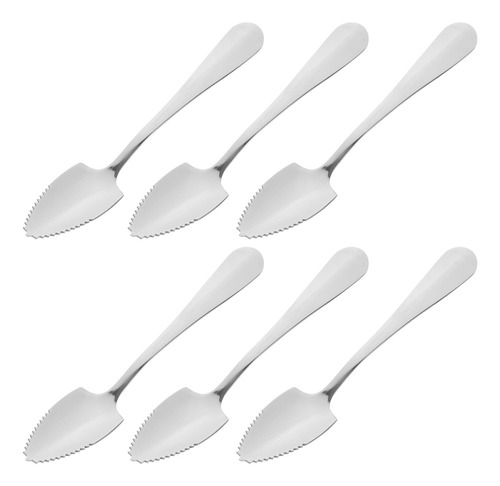 Nuevo Cutlery Cups - Cuchara Dentada Para Helado (metal, 6