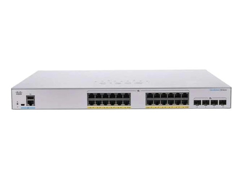 Switch Cisco Adm L2 24 Giga Poe + 4 Sfp Cbs350-24p-4g-ar 