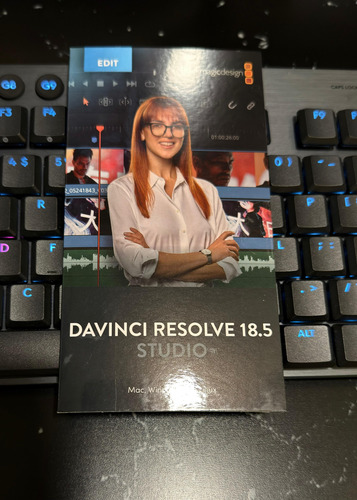 Licença Original Davinci Resolve Studio Blackmagic Design