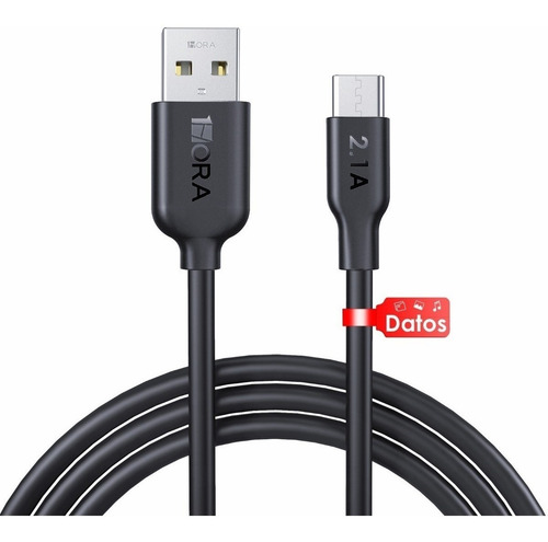 Cabo tipo C de 1 m 2,1 a 1 hora Cab237 Cellular Usb Data