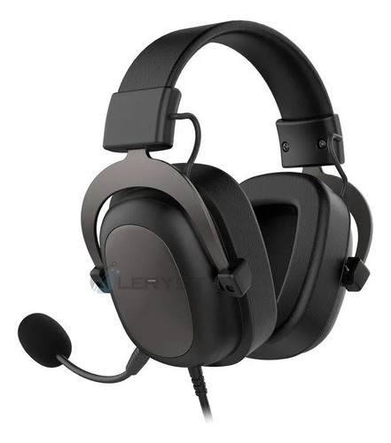 Fone Headset E-sport Gaming 3.5 Mm Alto Falante Magnético Cor Preto