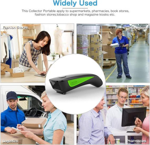 Netum Bluetooth Mini 1d Barcode Scanner, 3 Em 1 Portátil Aut