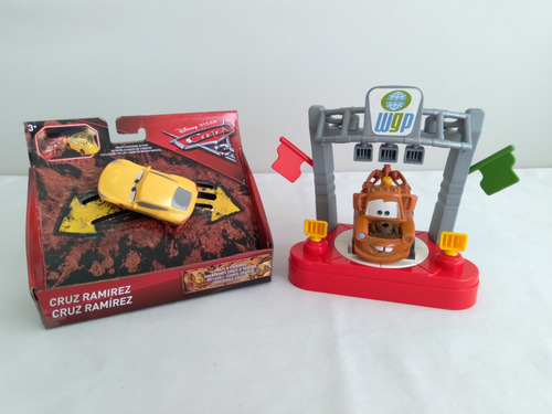 Imaginext Fisher Price Disney Pixar Playset Carros Disney (Usado)