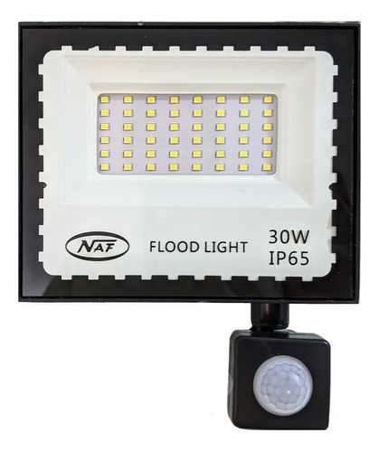 Foco Led Smd 30 Watts Con Sensor Detección De Movimiento