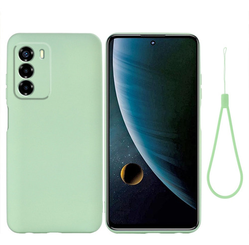 Funda De Silicona Líquida Para Zte Axon 50 Lite