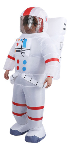 Disfraz Inflable De Astronauta Para Adultos, Poliéster 210t