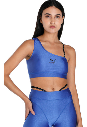 Top Puma Dare To Sportstyle Mujer Moda Azul