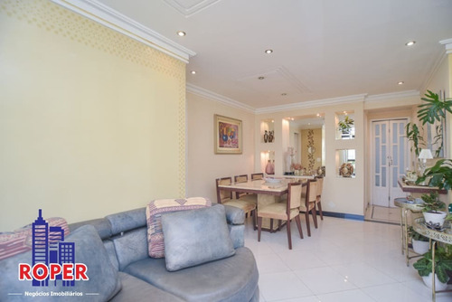 Imagem 6 de 30 de Lindo Apartamento De 84 M²/3 Dormitórios/2 Vagas À Venda No Tatuapé, São Paulo - Ap01060 - 69305549