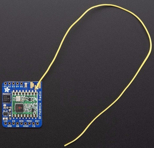 Transceptor De Radio 868 O 915 Mhz Rfm95w Lora Id:3072