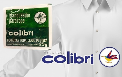 Blanqueador Colibri X 25 Grs X 30 Unidades